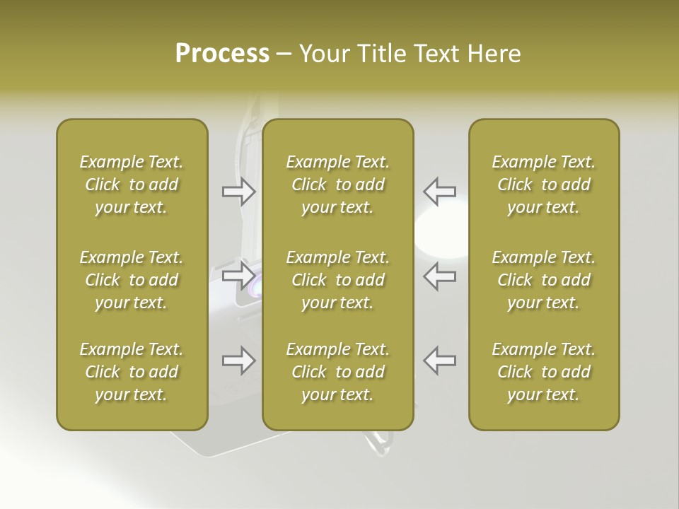Digital Gray Board PowerPoint Template