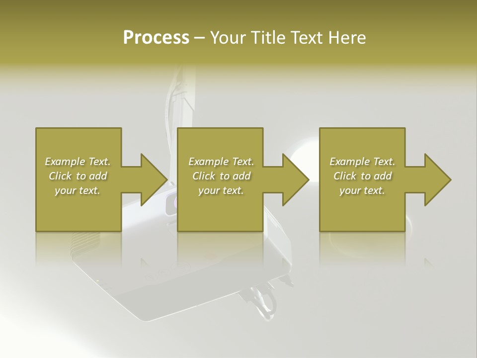 Digital Gray Board PowerPoint Template