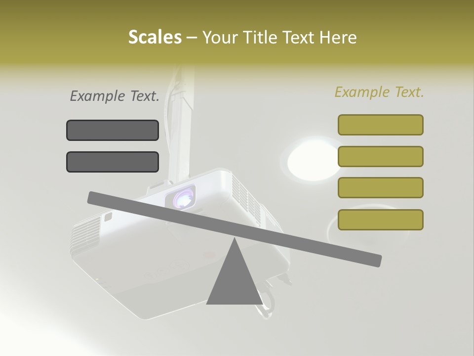 Digital Gray Board PowerPoint Template