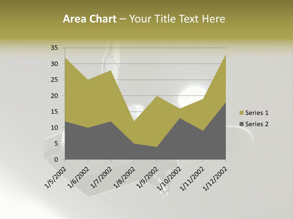 Digital Gray Board PowerPoint Template