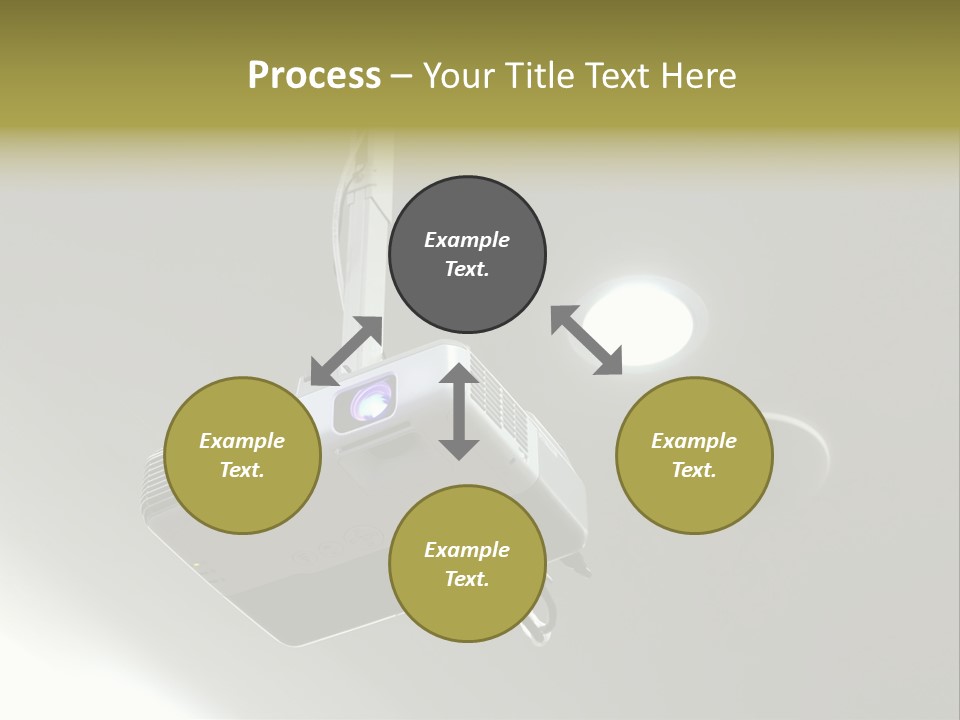 Digital Gray Board PowerPoint Template