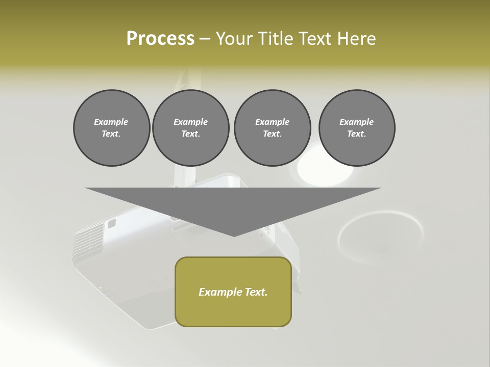 Digital Gray Board PowerPoint Template