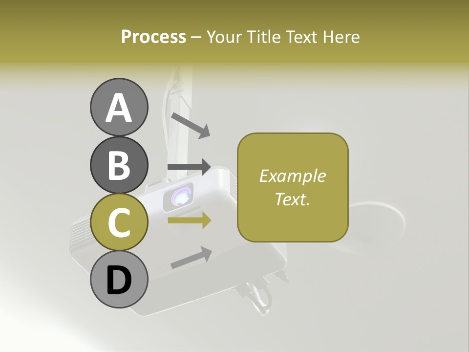 Digital Gray Board PowerPoint Template
