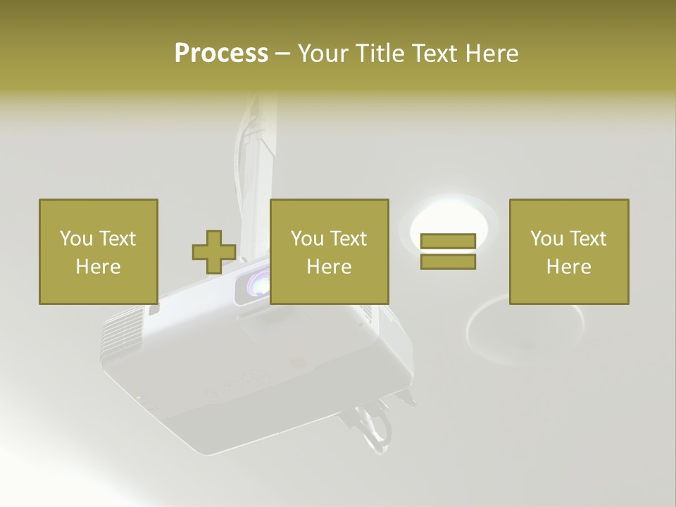 Digital Gray Board PowerPoint Template