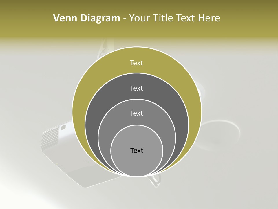 Digital Gray Board PowerPoint Template