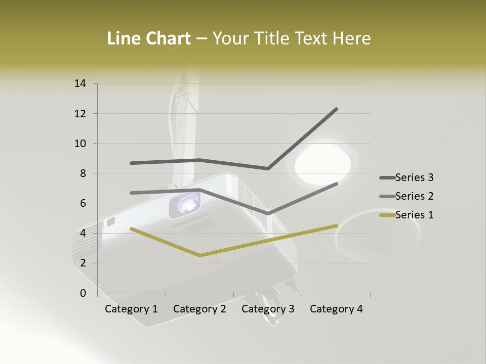 Digital Gray Board PowerPoint Template