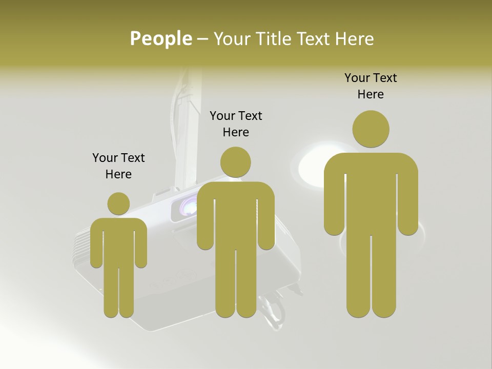 Digital Gray Board PowerPoint Template