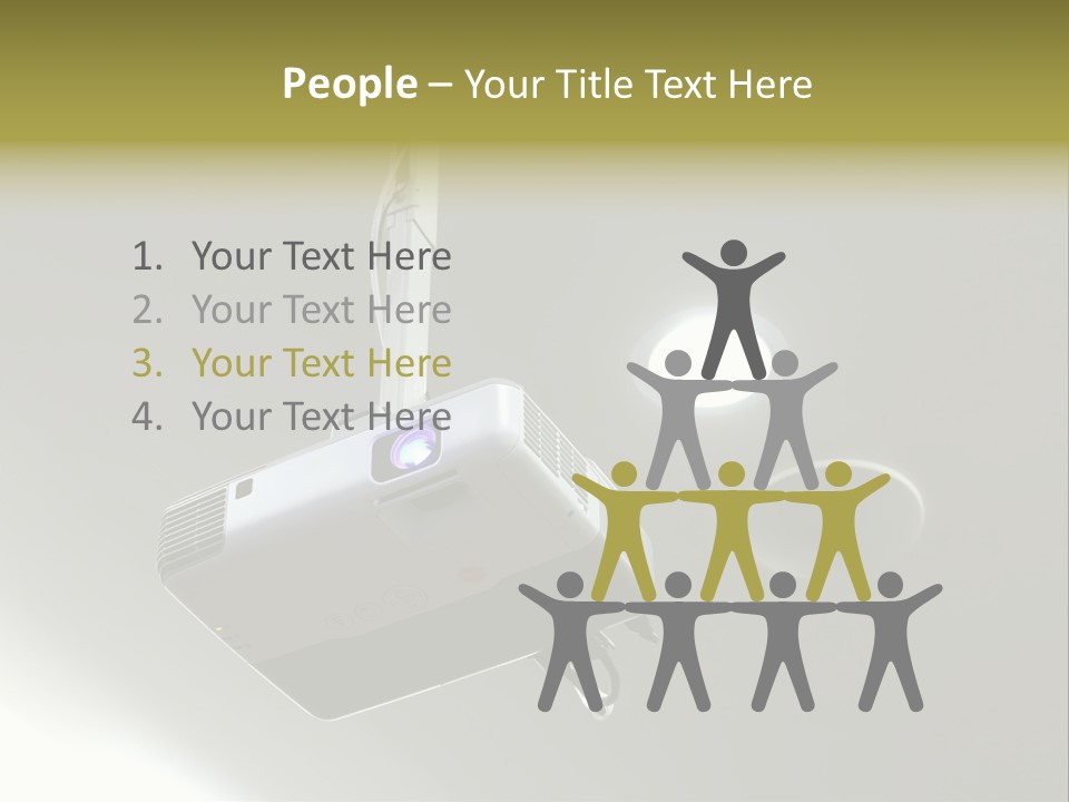 Digital Gray Board PowerPoint Template