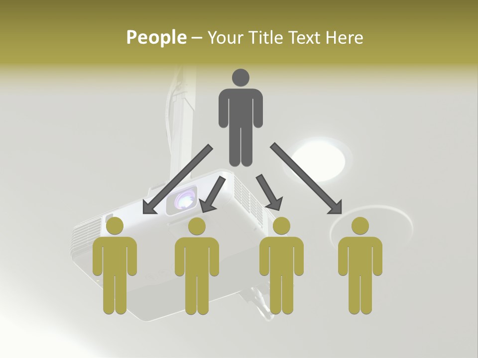 Digital Gray Board PowerPoint Template