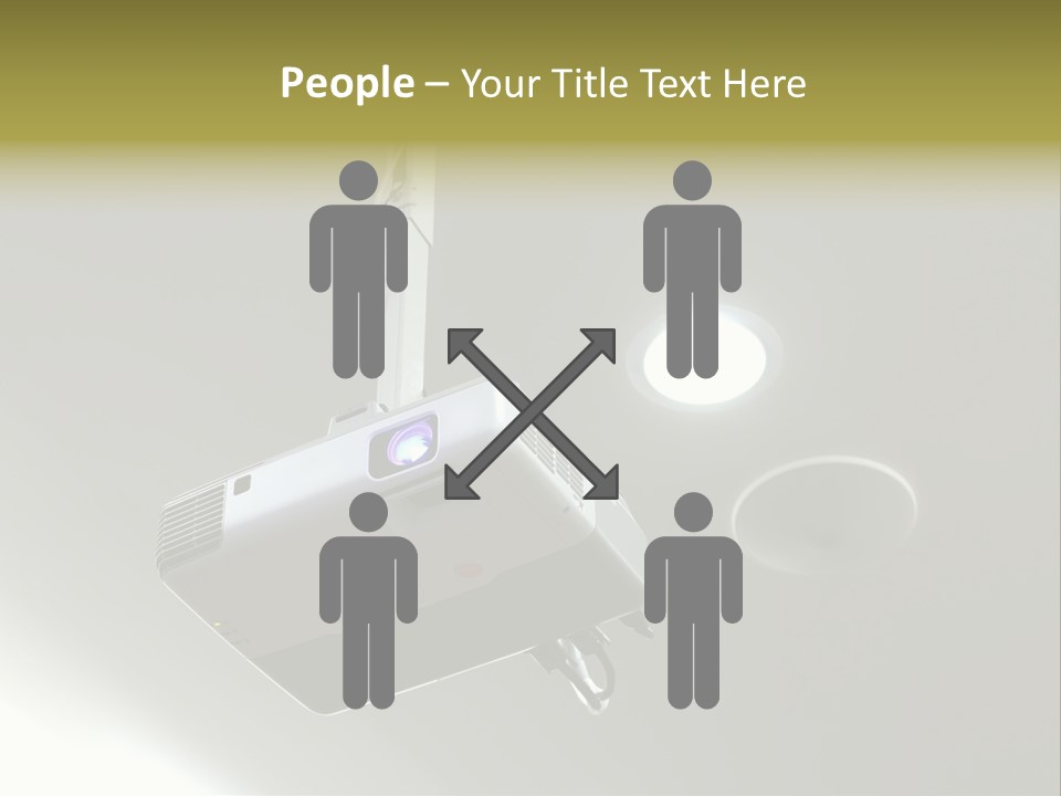 Digital Gray Board PowerPoint Template