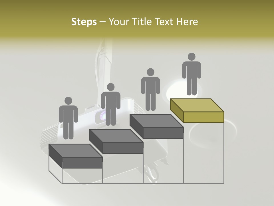 Digital Gray Board PowerPoint Template