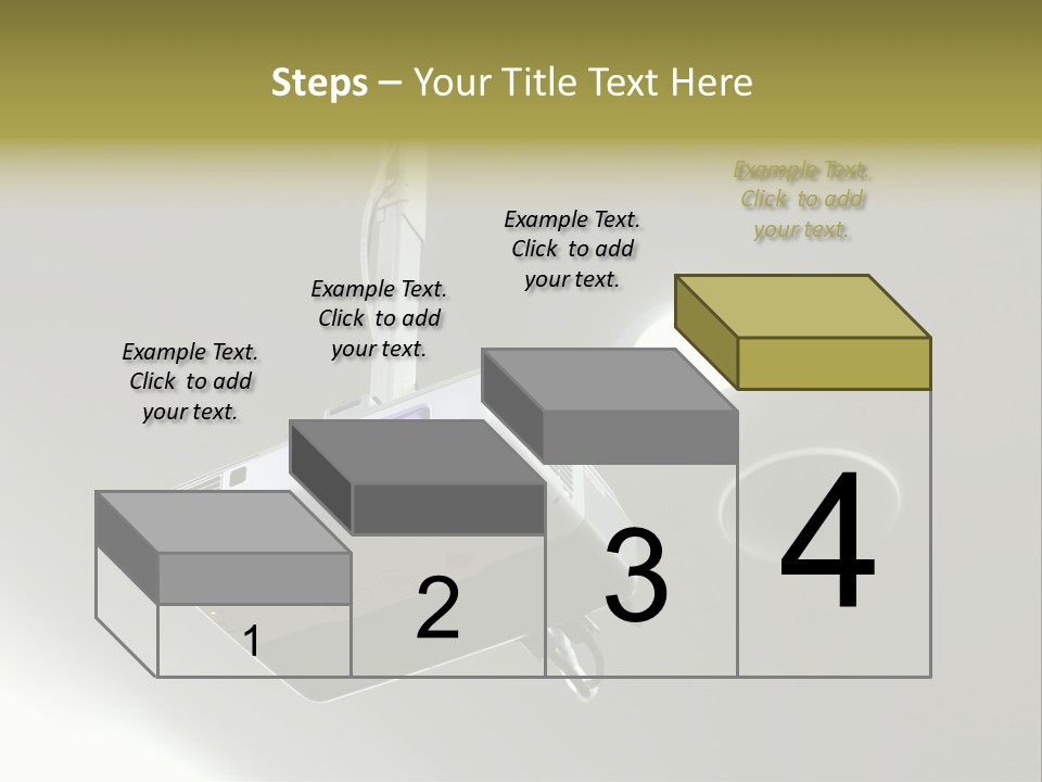 Digital Gray Board PowerPoint Template