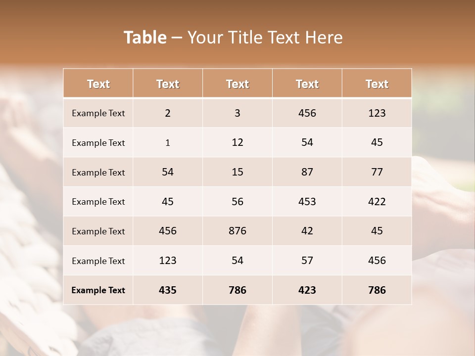 Fruit Flower Vegetarian PowerPoint Template