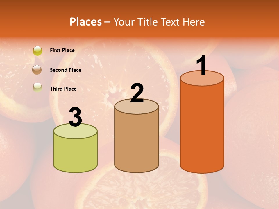 Fruit Flower Vegetarian PowerPoint Template