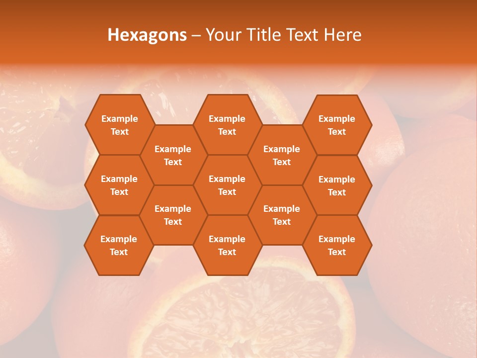 Fruit Flower Vegetarian PowerPoint Template