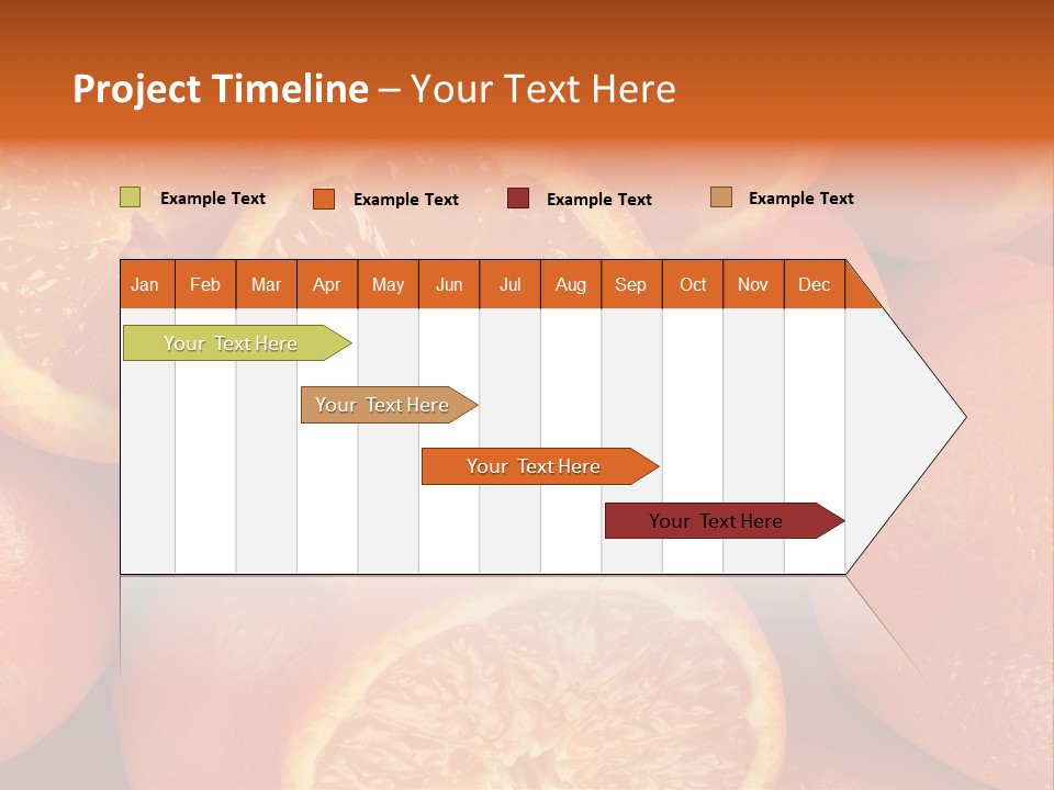 Fruit Flower Vegetarian PowerPoint Template