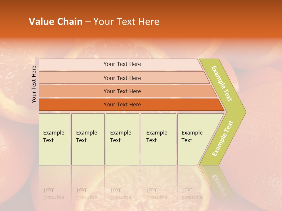 Fruit Flower Vegetarian PowerPoint Template
