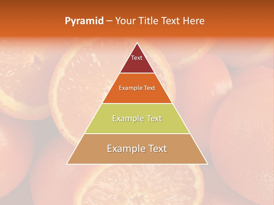 Fruit Flower Vegetarian PowerPoint Template
