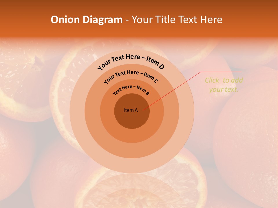 Fruit Flower Vegetarian PowerPoint Template