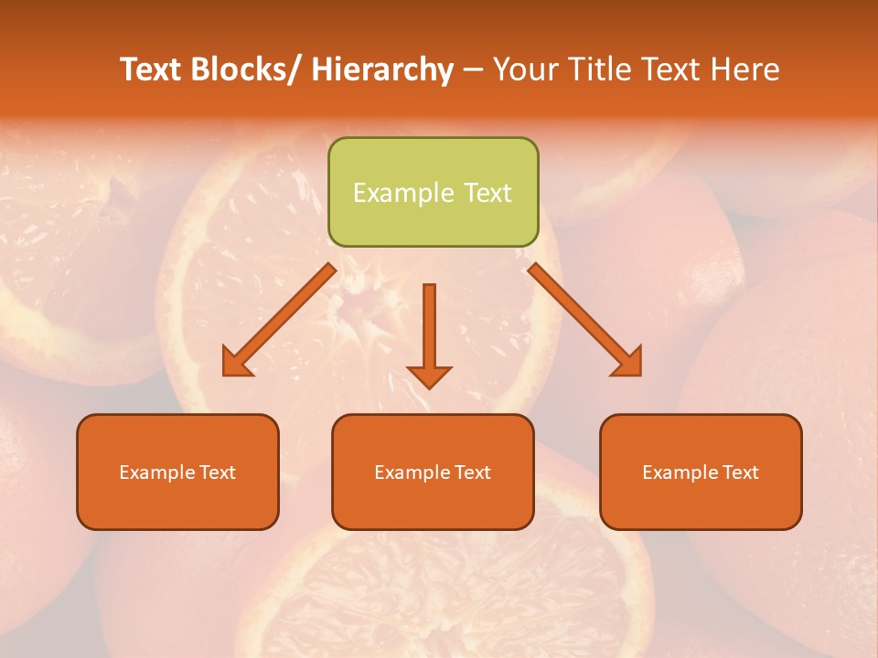 Fruit Flower Vegetarian PowerPoint Template