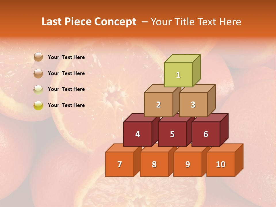Fruit Flower Vegetarian PowerPoint Template