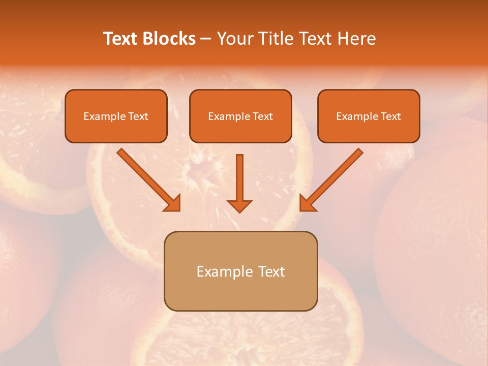 Fruit Flower Vegetarian PowerPoint Template