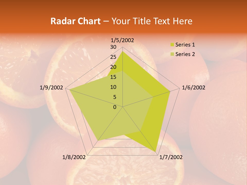 Fruit Flower Vegetarian PowerPoint Template