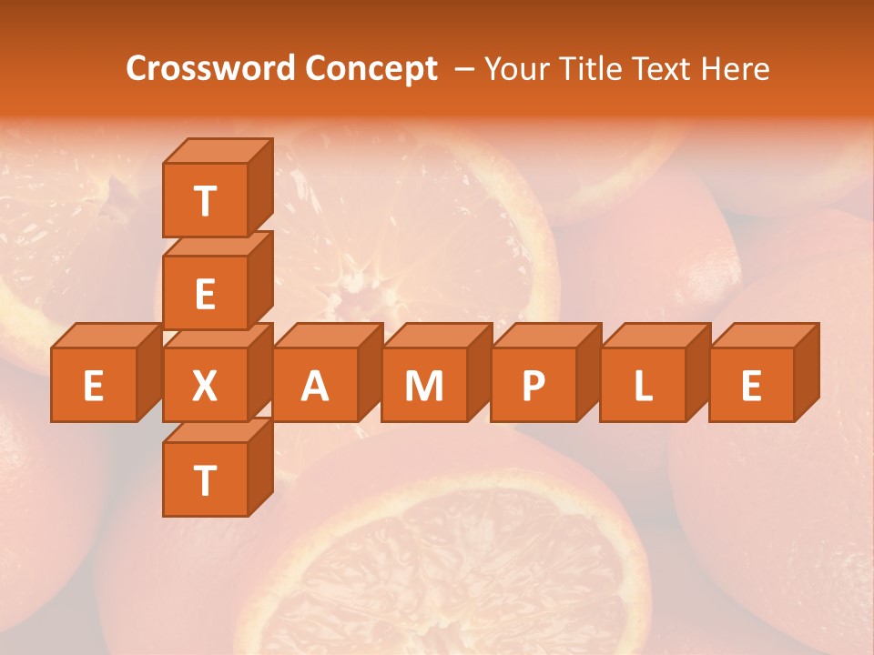 Fruit Flower Vegetarian PowerPoint Template