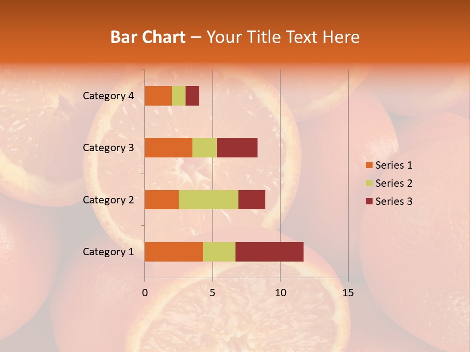 Fruit Flower Vegetarian PowerPoint Template