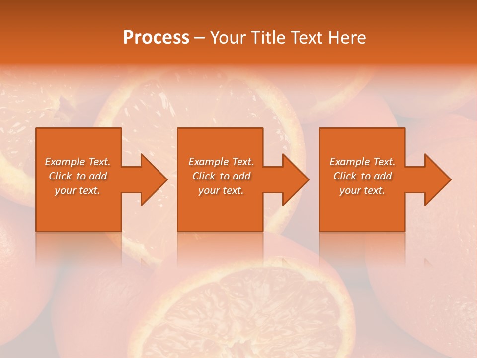Fruit Flower Vegetarian PowerPoint Template