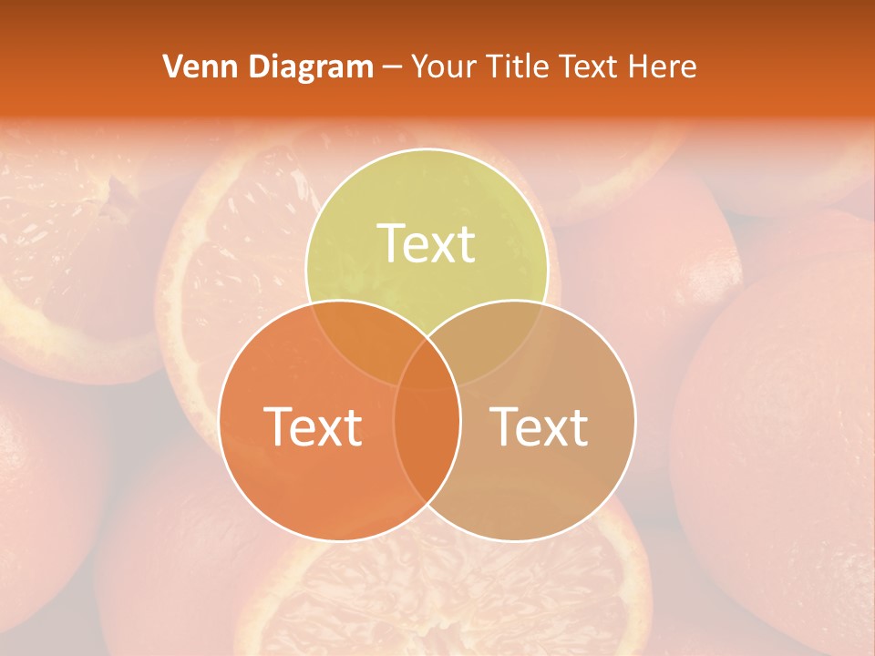Fruit Flower Vegetarian PowerPoint Template
