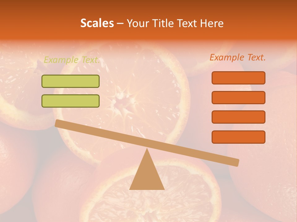 Fruit Flower Vegetarian PowerPoint Template