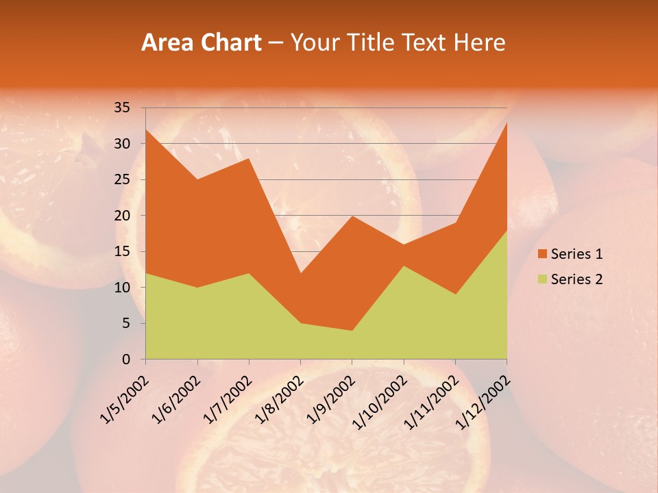 Fruit Flower Vegetarian PowerPoint Template