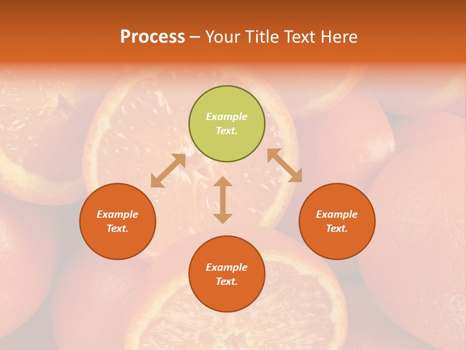 Fruit Flower Vegetarian PowerPoint Template
