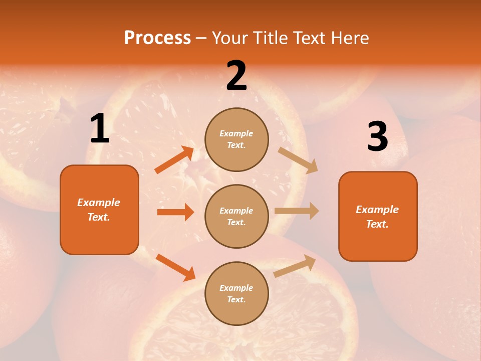 Fruit Flower Vegetarian PowerPoint Template