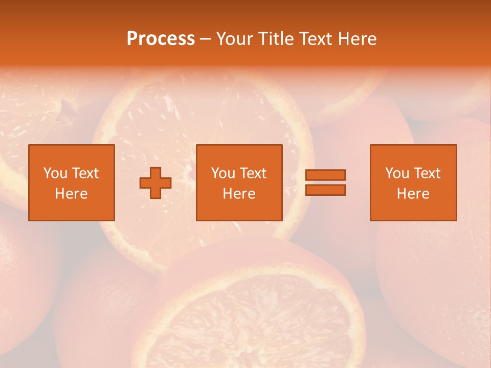 Fruit Flower Vegetarian PowerPoint Template