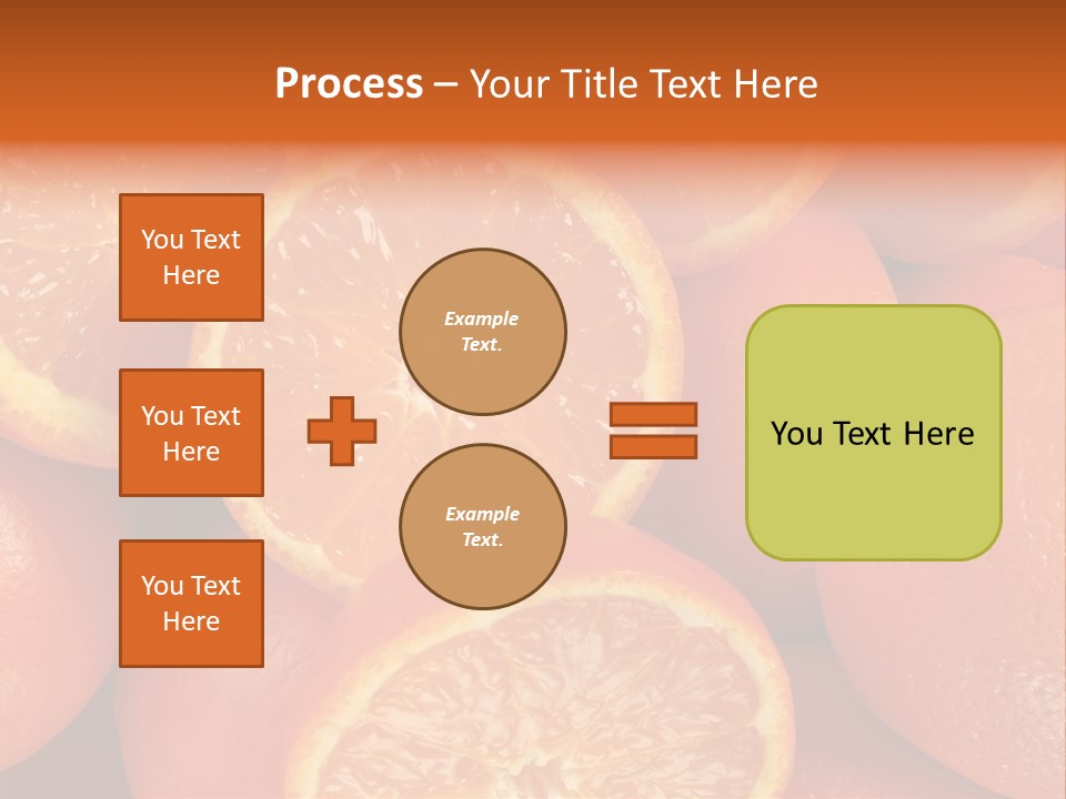 Fruit Flower Vegetarian PowerPoint Template