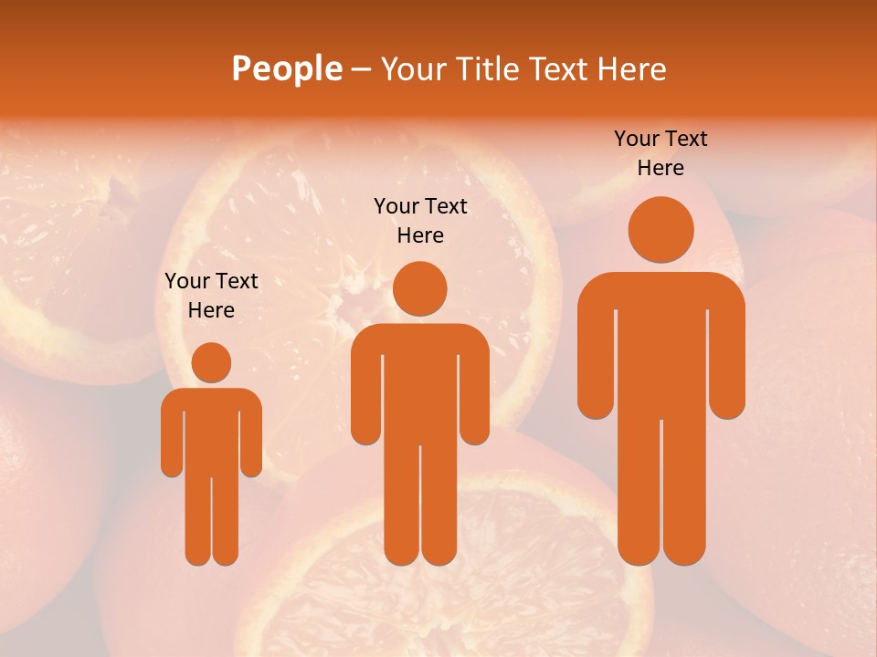 Fruit Flower Vegetarian PowerPoint Template