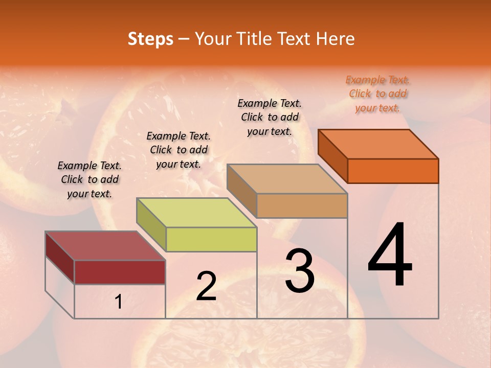 Fruit Flower Vegetarian PowerPoint Template
