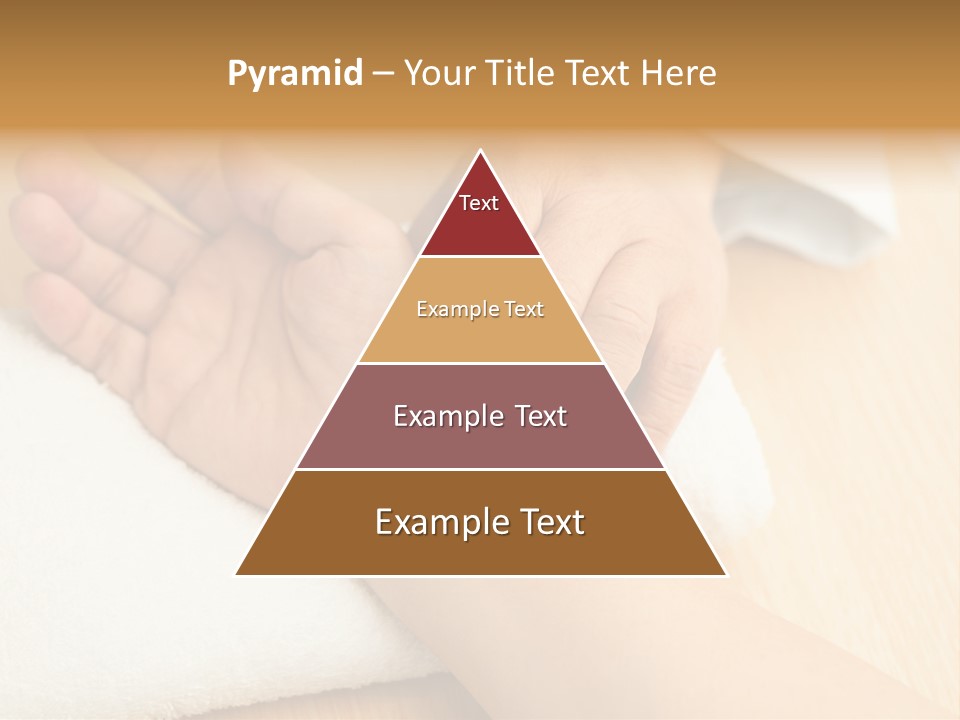 Treatment Heart Hand PowerPoint Template