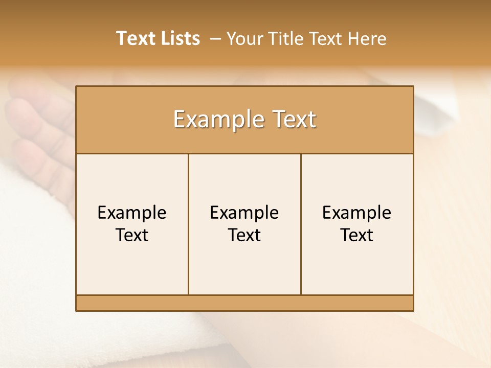 Treatment Heart Hand PowerPoint Template