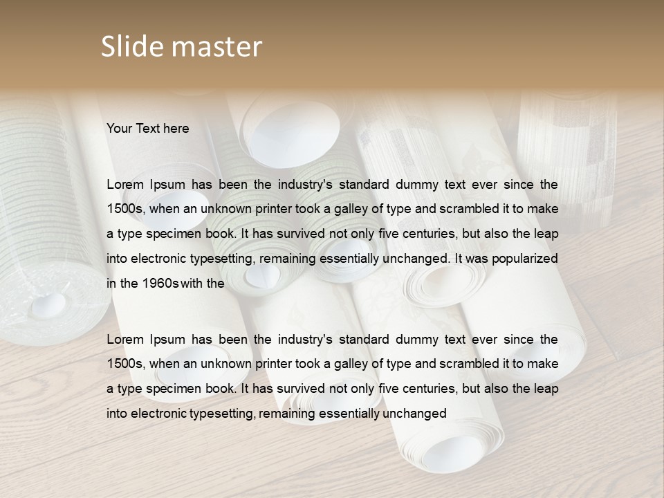 Repair Floor Wallpaper PowerPoint Template