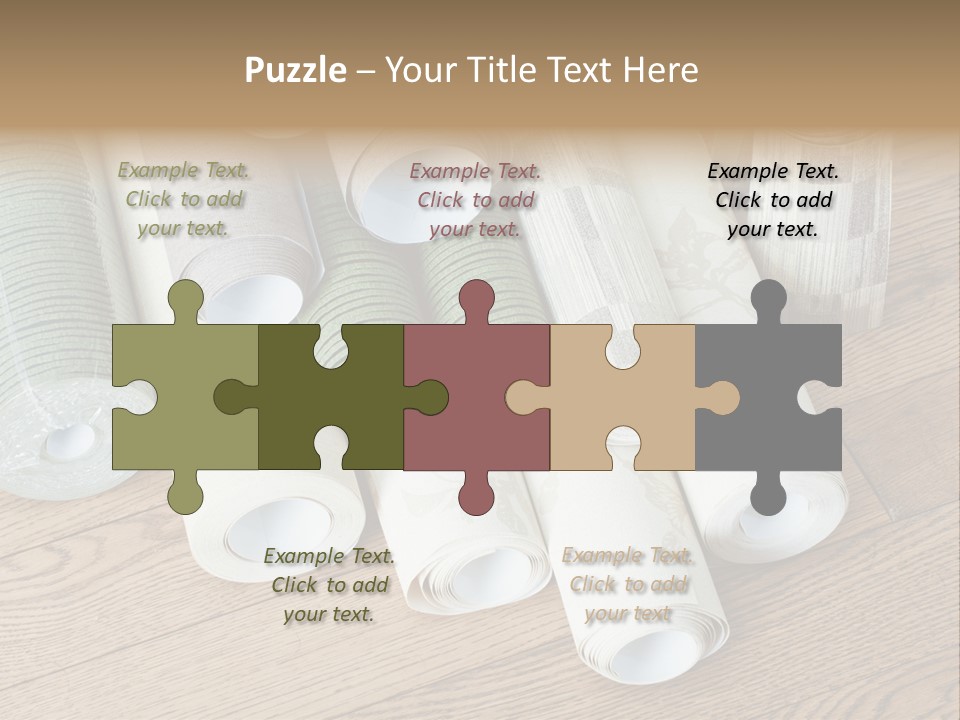 Repair Floor Wallpaper PowerPoint Template