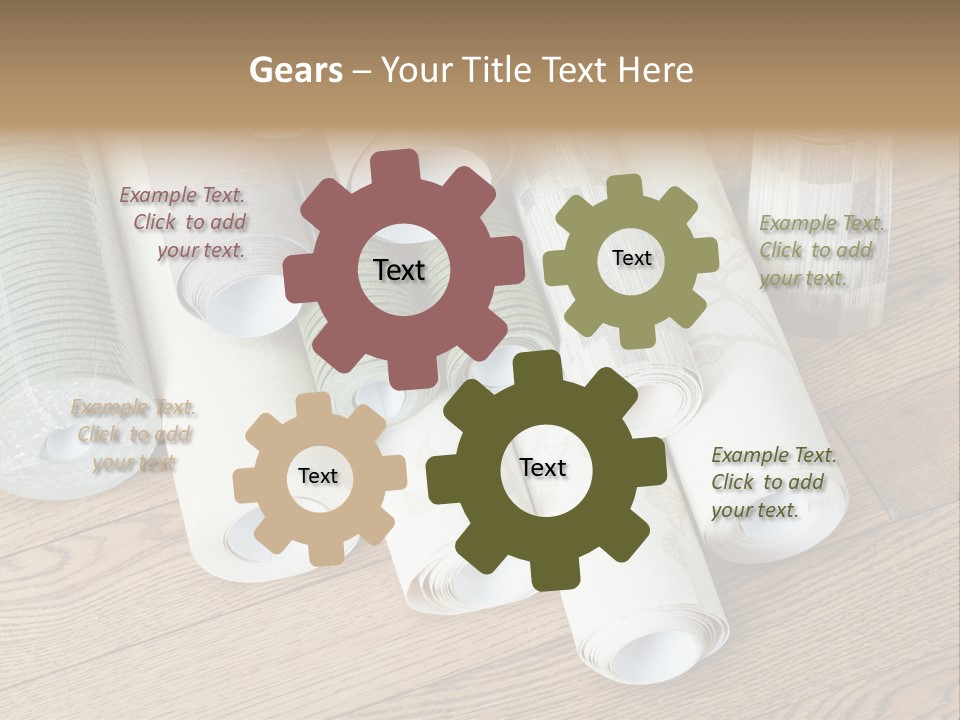 Repair Floor Wallpaper PowerPoint Template