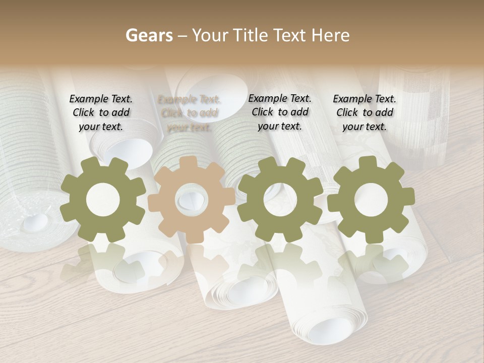 Repair Floor Wallpaper PowerPoint Template