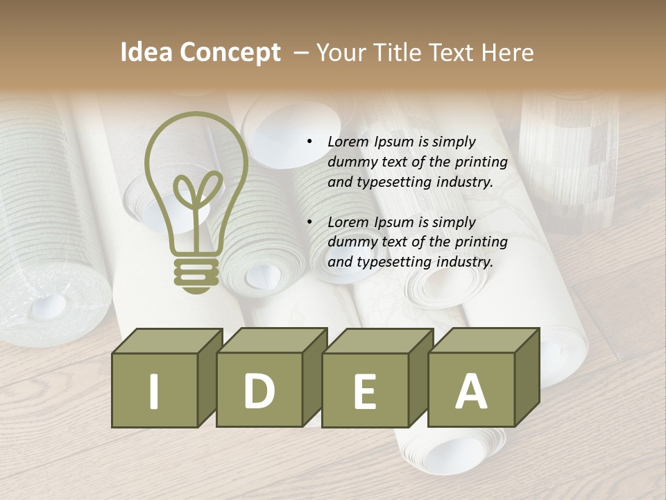 Repair Floor Wallpaper PowerPoint Template