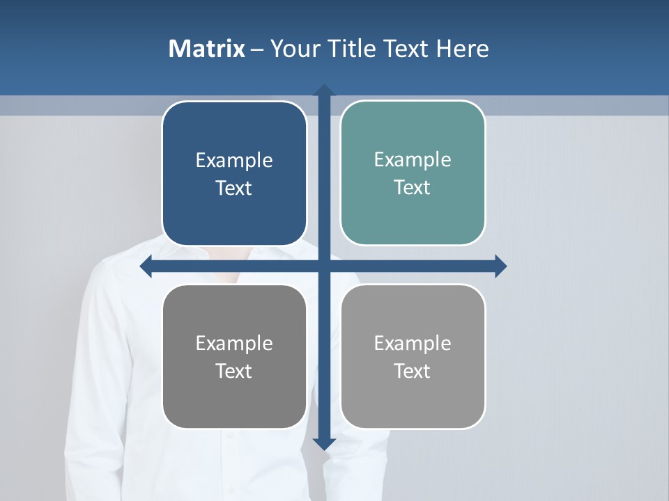 Young Background Isolated PowerPoint Template