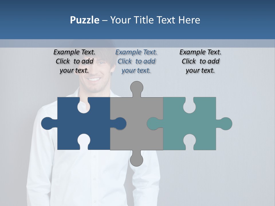 Young Background Isolated PowerPoint Template