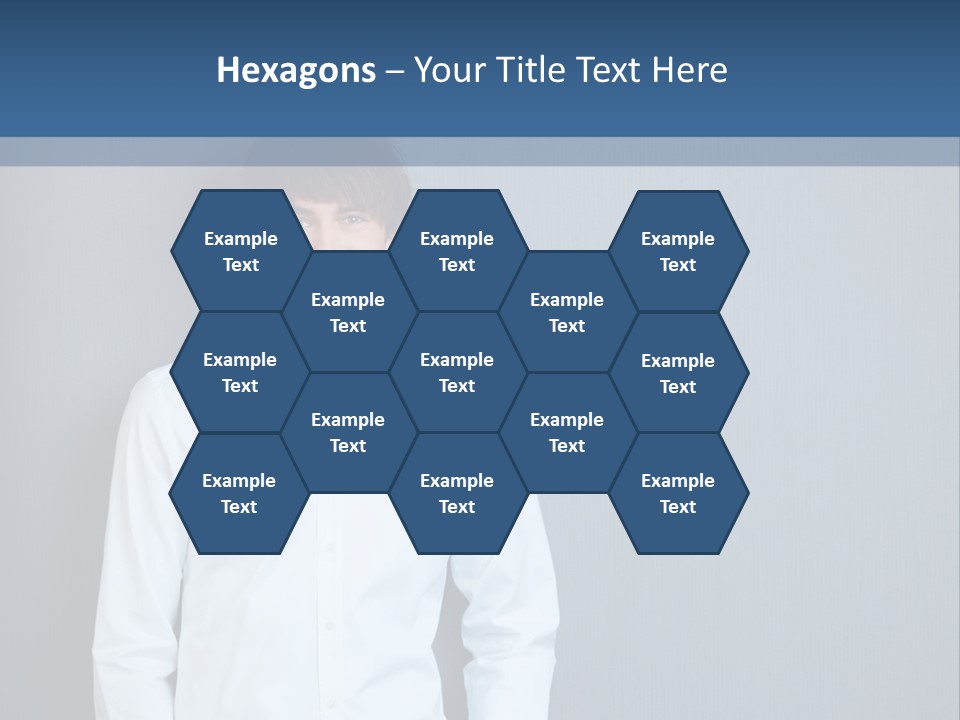 Young Background Isolated PowerPoint Template