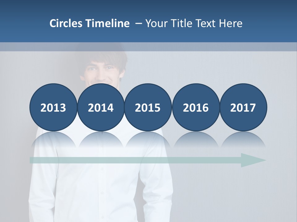 Young Background Isolated PowerPoint Template